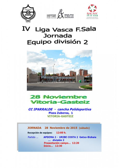 LA DIVERSIÓN GANA POR GOLEADA EN LA IV LIGA VASCA DE FÚTBOL SALA - Apdema