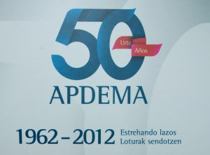 Logo 50º aniversario Apdema