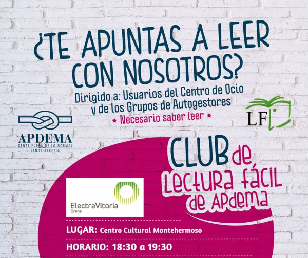 2º Club de Lectura Fácil Apdema