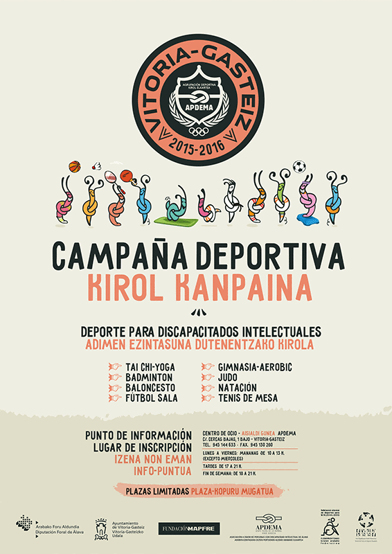 Apdema; Campaña deportiva 2015-2016