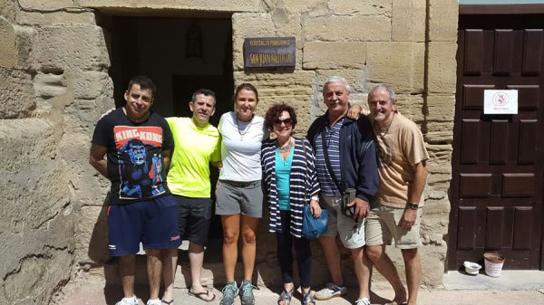 Apdema; Camino de Santiago. Hospitaleros en Grañón