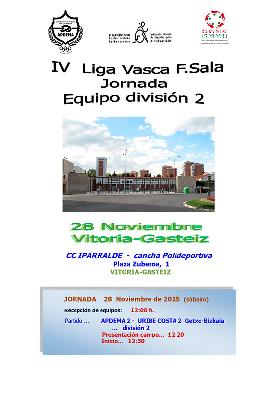 Apdema; IV Liga Vasca de Fútbol Sala