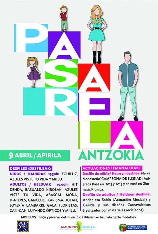 Apdema; Pasarela APYMCA Abril 2016