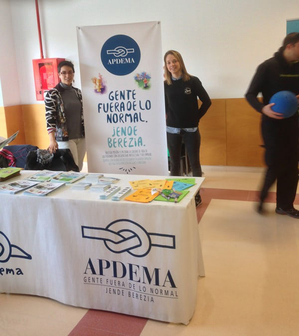 Apdema; II Feria de Voluntariado de la UPV