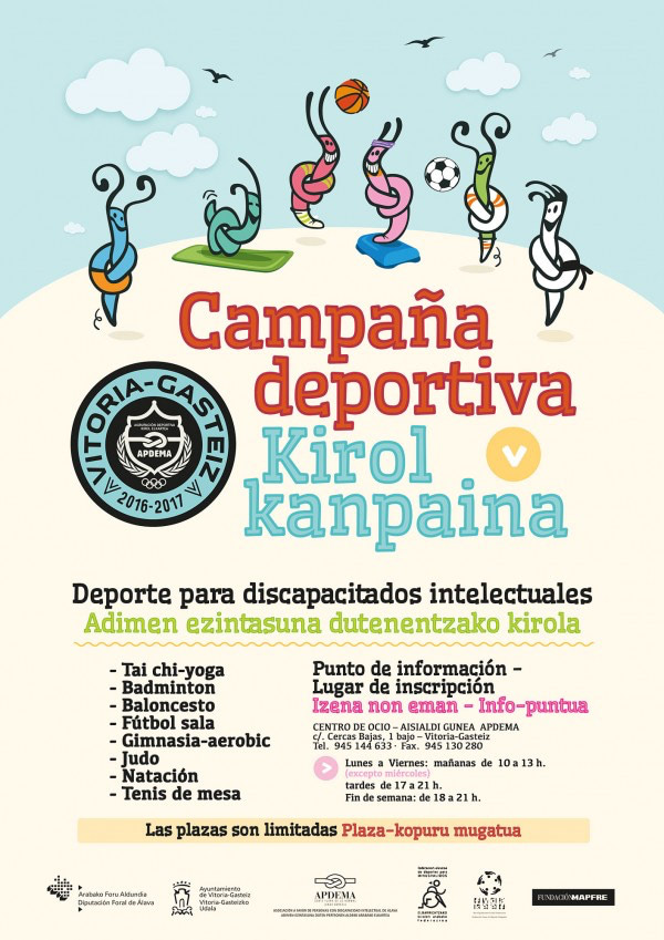 Apdema; Campaña Deportiva 2016-2017