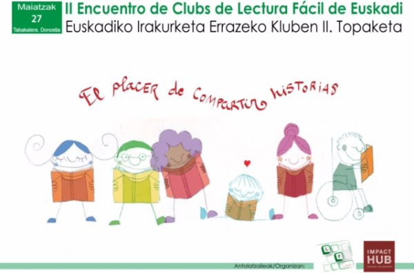 Apdema; experiencias en el II encuentro de clubs de Lectura Fácil de Euskadi