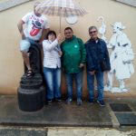 Visita al albergue de Nájera con los veteranos. Camino de Santiago