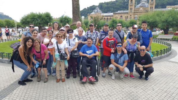 Excursión del centro de ocio a Donosti