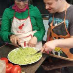 Taller de cocina en el centro de ocio de Apdema en Llodio