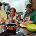 Taller de cocina en el centro de ocio de Apdema en Llodio