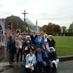 Josean Baroja voluntario camillero en Lourdes