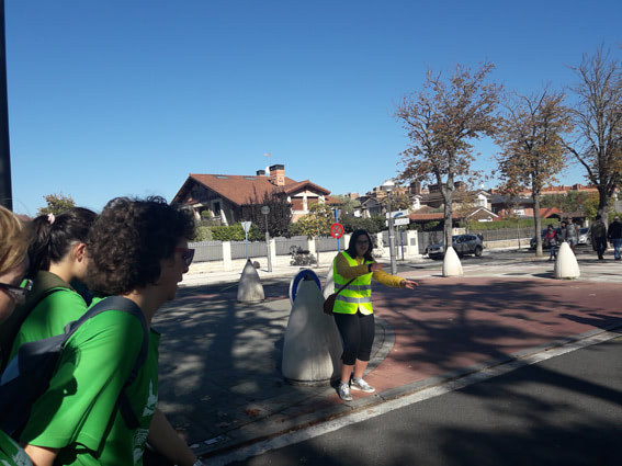 Voluntarios en la "3ª Marcha contra el Cáncer"