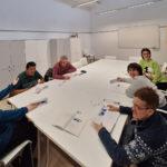 Club de Lectura Fácil de Apdema en el Centro Cívico El Pilar.